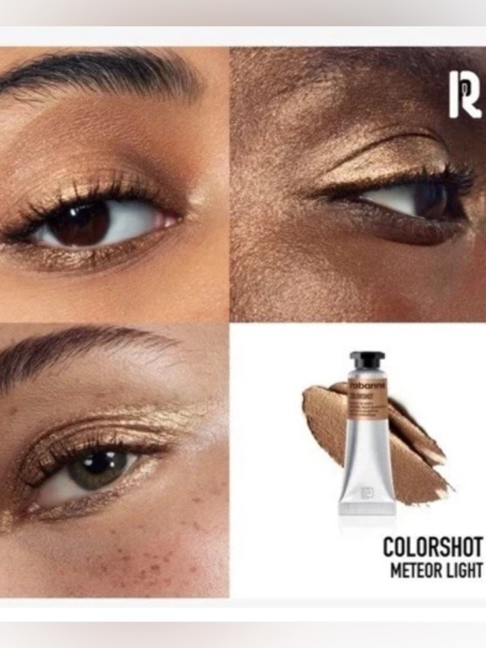 Rabanne Cream-to-Paint Matte Liquid Eyeshadow Colorshot Meteor Light #62 Sealed